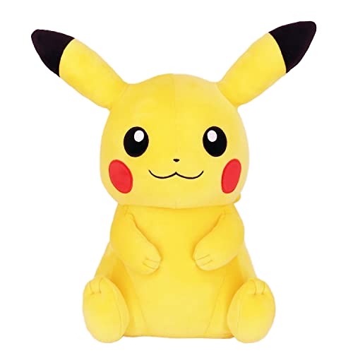 Sanei Boeki Pokemon Potehug Kudde Pikachu B36 x D22 x H38cm Gosedjur Pokemon PZ60