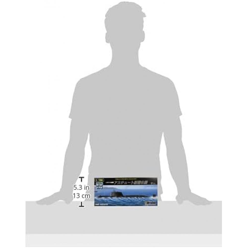 Doyusha 1 700 World Submarine Series No.22 British Navy Astute Class Submarine Plastic Model Wsc 22