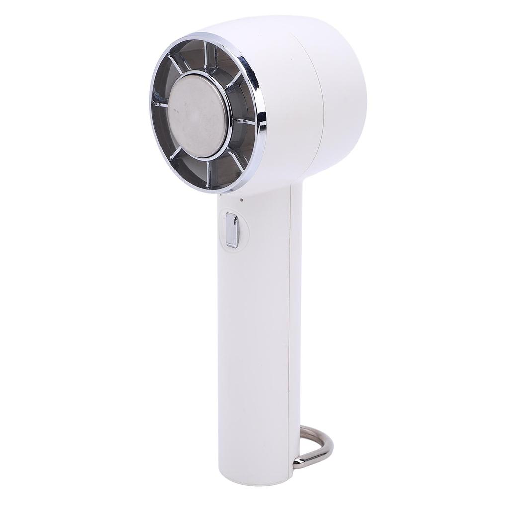 Tragbarer Handventilator Halbleiterkühlung 3 Windgeschwindigkeiten Eis-Kühlventilator 1800mAh USB Wiederaufladbar