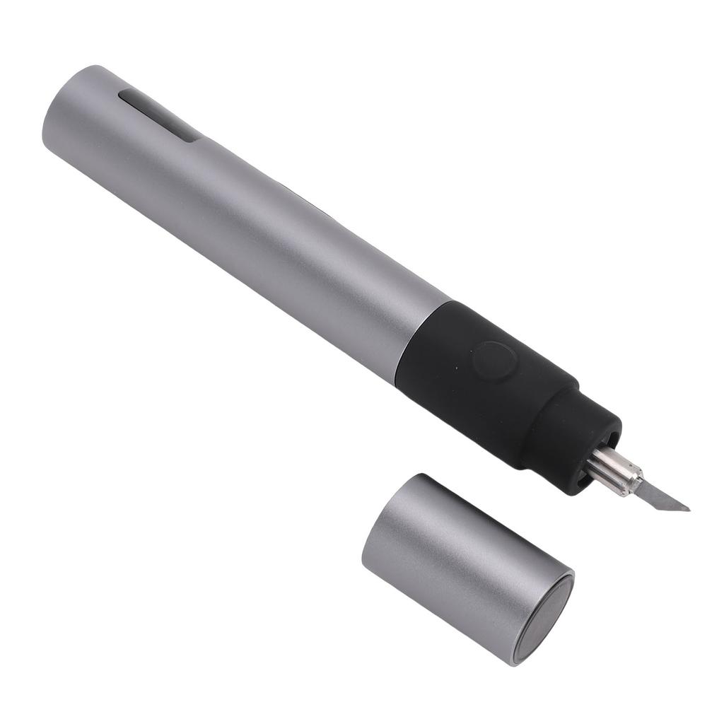 Ultrasonic Cutter 40KHz Handheld Electric Cutting Tool with LED Light and 50 Blades for 3D Printing Plastic Wood Resin