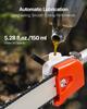 Gas Pole Saw, 33CC 2 Stroke Gas Powered Pole Saws with 20.3 Cm Cutting Bar, Cordless Tree Trimmer with 850ml Fuel Tank, 2.08 To 3.58 M Extendable,
