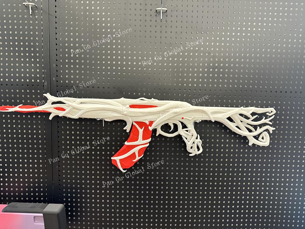 85cm/33.46in 3D Print Valorant Customized GAIA AK Game Peripherals Cosplay Model Props Funny Holiday Gift Ornaments Outdoor Toys