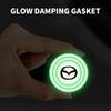 4Pcs Car Door Bumper Protector Luminous Shock Absorbing Gaskets For Mazda 3 6 CX MX5 CX30 RX8 Miata Atenza Axela Car Stickers