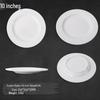 Jieyachie D110L 10-Inch Melamine Fast Food Tray
