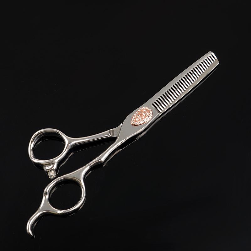 Premium Stainless Steel Hairdressing Scissors Set - Straight & Thinning Shears for Professional Salon Use
