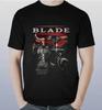 Blade Snipes Wesley Snipes Kurzarm Schwarzes T-Shirt