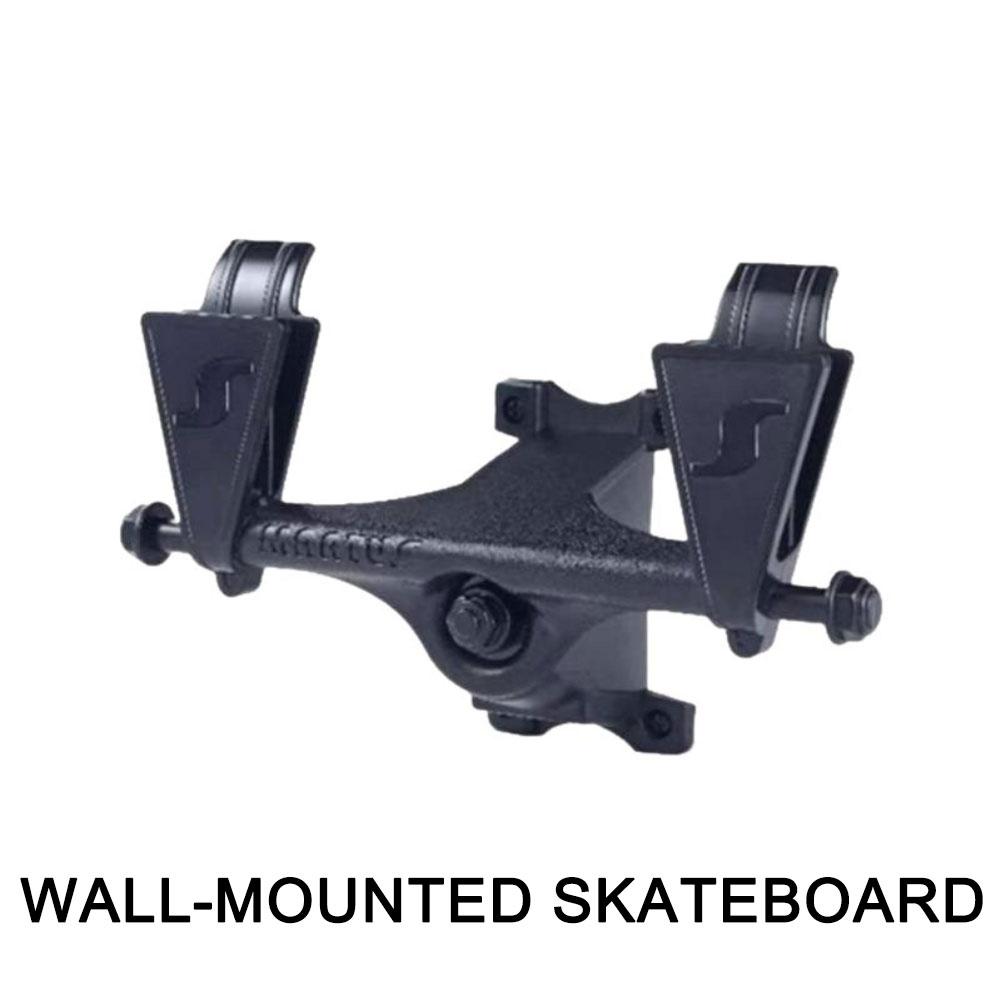 Ścienny Stojak do Przechowywania Nart i Desek Snowboardowych z Materiału ABS i Elementami Montażowymi do Schludnej Ekspozycji w Domach lub Garażach