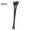 PWM Fan Splitter Cable 13.5cm Professional Tinned Copper Wide Compatibility 1 Hub to 2 4 Pin Extension for Desktop Corrosion-resistant