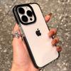 Luxury Transparent Phone Case For iPhone 11 12 13 14 15 Pro Max 7 8 Plus X Xs Max XR Clear Bumper Back Cover