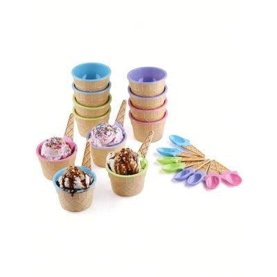 Ice Cream Bowl Set Ice Cream Spoon Bowl Tableware Set