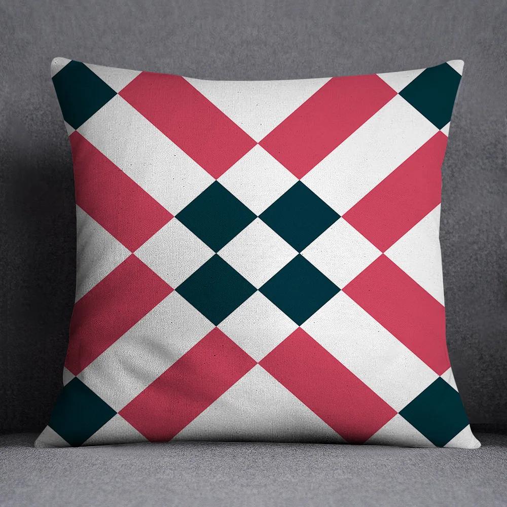 Wohnkultur Geometrische Design Kissenbezug Schlafzimmer Wohnzimmer Minimalistischen Büro Auto Innen
