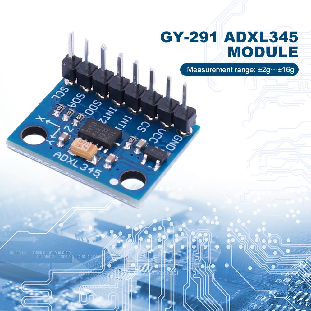 GY-291 ADXL345 digitální 3osý modul zrychlení gravitačního senzoru zrychlení deska senzoru gravitace náklonu pro Arduino