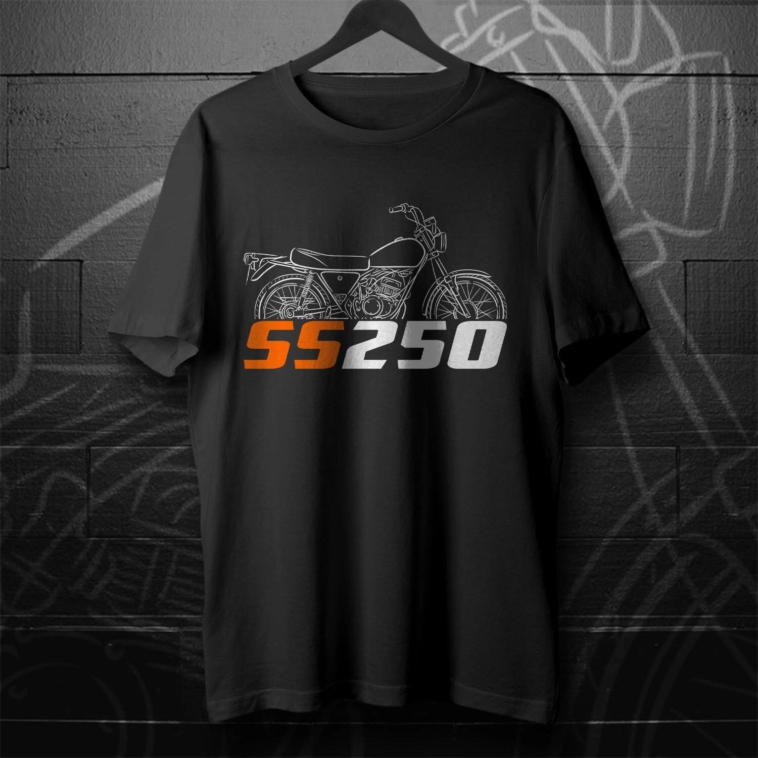For Harley-Davidson SS 250 1976-1977 fans - Motorcycle T shirt for Riders 2XL