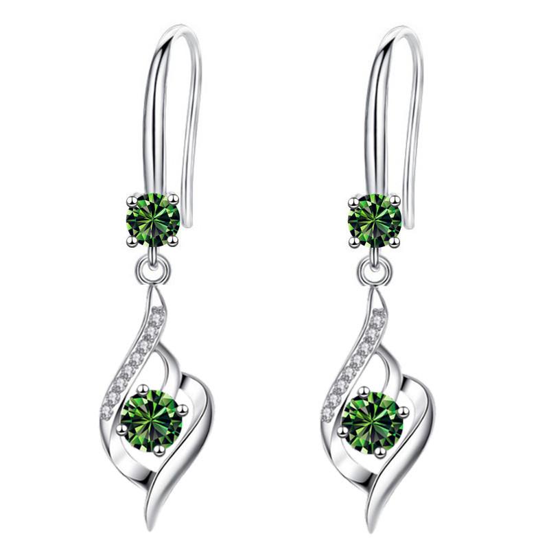 New Style Earrings Female High Grade Feeling with Simple Earrings Long High-grade Temperament Ear Hook