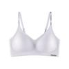 Soft support underwear women's seamless thin small breasts gather to prevent sagging, close the sub-breast cover, and no steel ring bra.