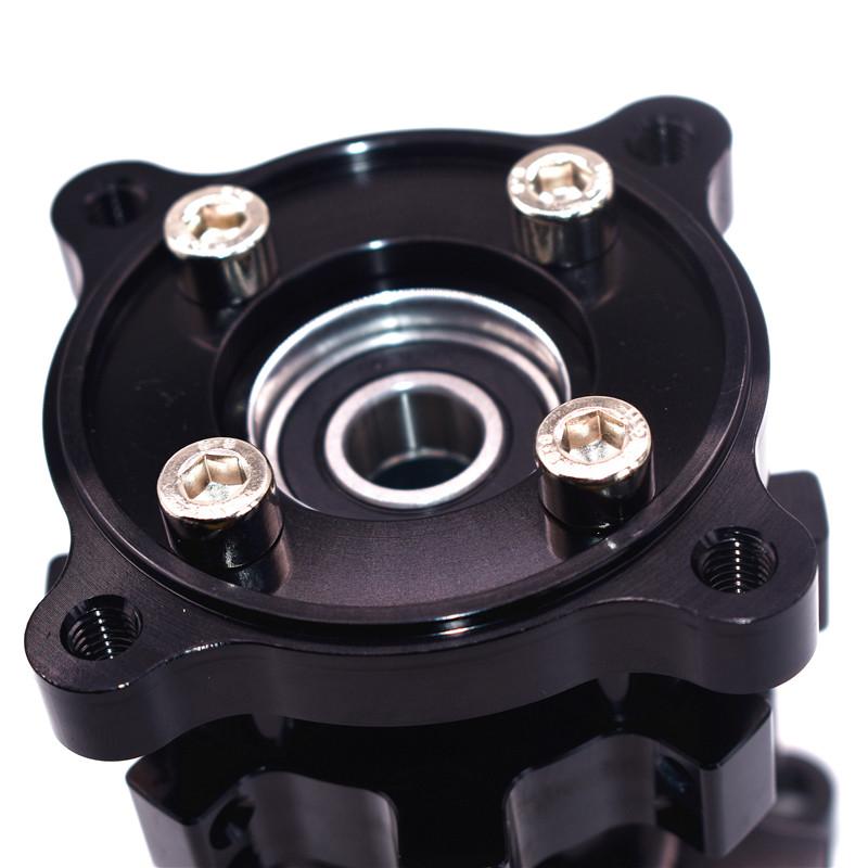 Rear CNC Aluminum Rim Hub 15MM Wheel Axle Hole Rear Rims Hubs For 10 12 14 17 Inch Dirt Pit Bike Motocross Wheel Tyre