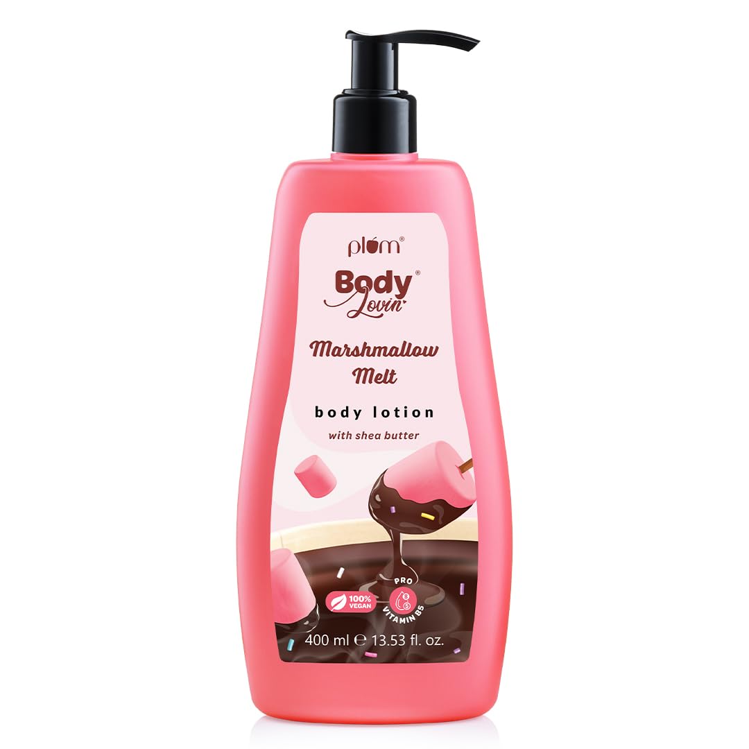 

Plum BodyLovin Marshmallow Melt Body Lotion Deep Moisture Non Greasy Glow For Dry Very Dry Skin 400 Ml Daily Care