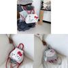 Childrens Cartoon Hello Kitty Cat Backpack With Pu Material And Butterfly Bow For Girls Daily Use