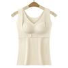 Slimming Thermal Shapewear Camisole Velvet Fleece Sleeveless Postpartum Body Shaper Crop Tops Tanks Belly Contracting