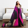 Singer With Pink Alex Warren Blanket  Travel Flannel Throw Blanket For Couch Chair Sofa Bed Warm Soft Custom Quality Bedspread
