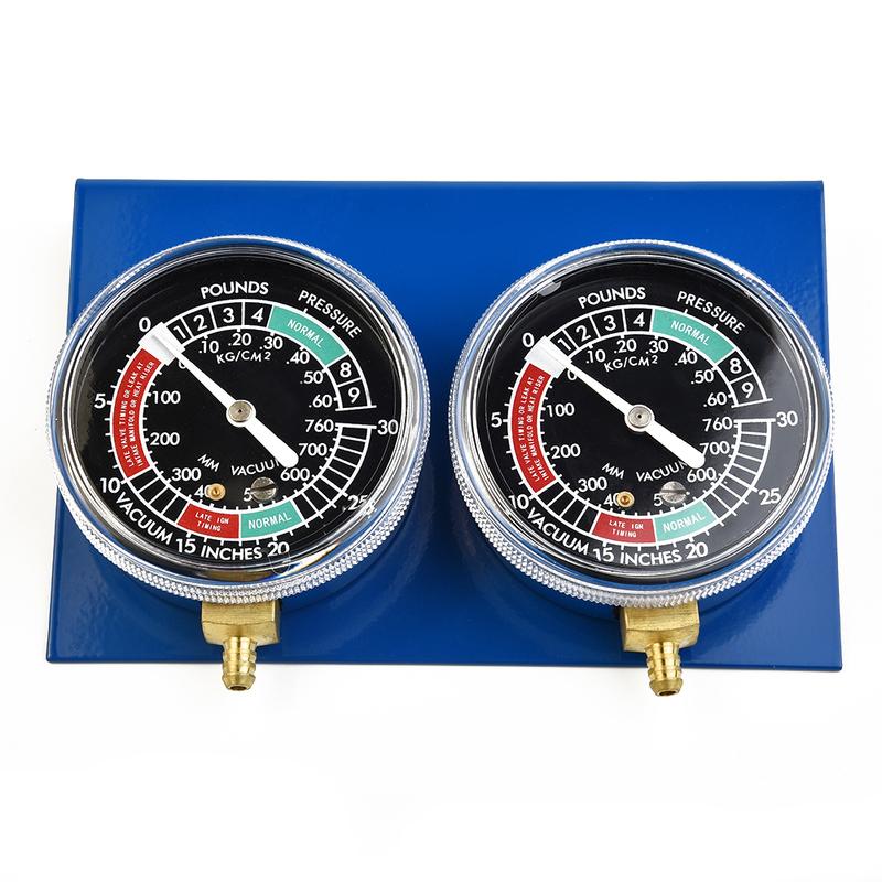 Carburetor Vacuum Gauge Balancer Synchronizer Tool with Hose Kit for Motorcycle 2 Cylinder Carburetor Fuel System Maintenance