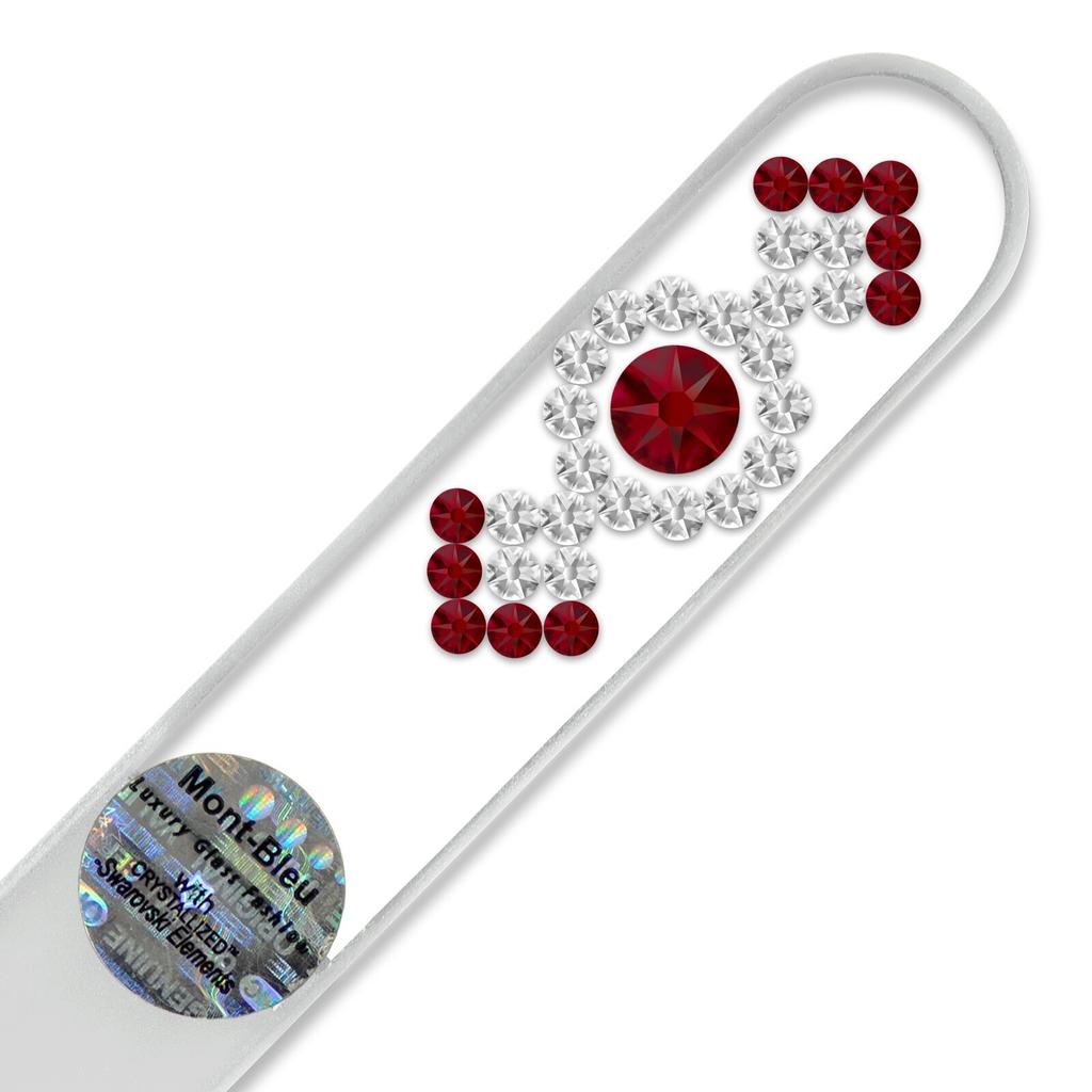 Mont Bleu Ornament Crystal Nail File LE-3