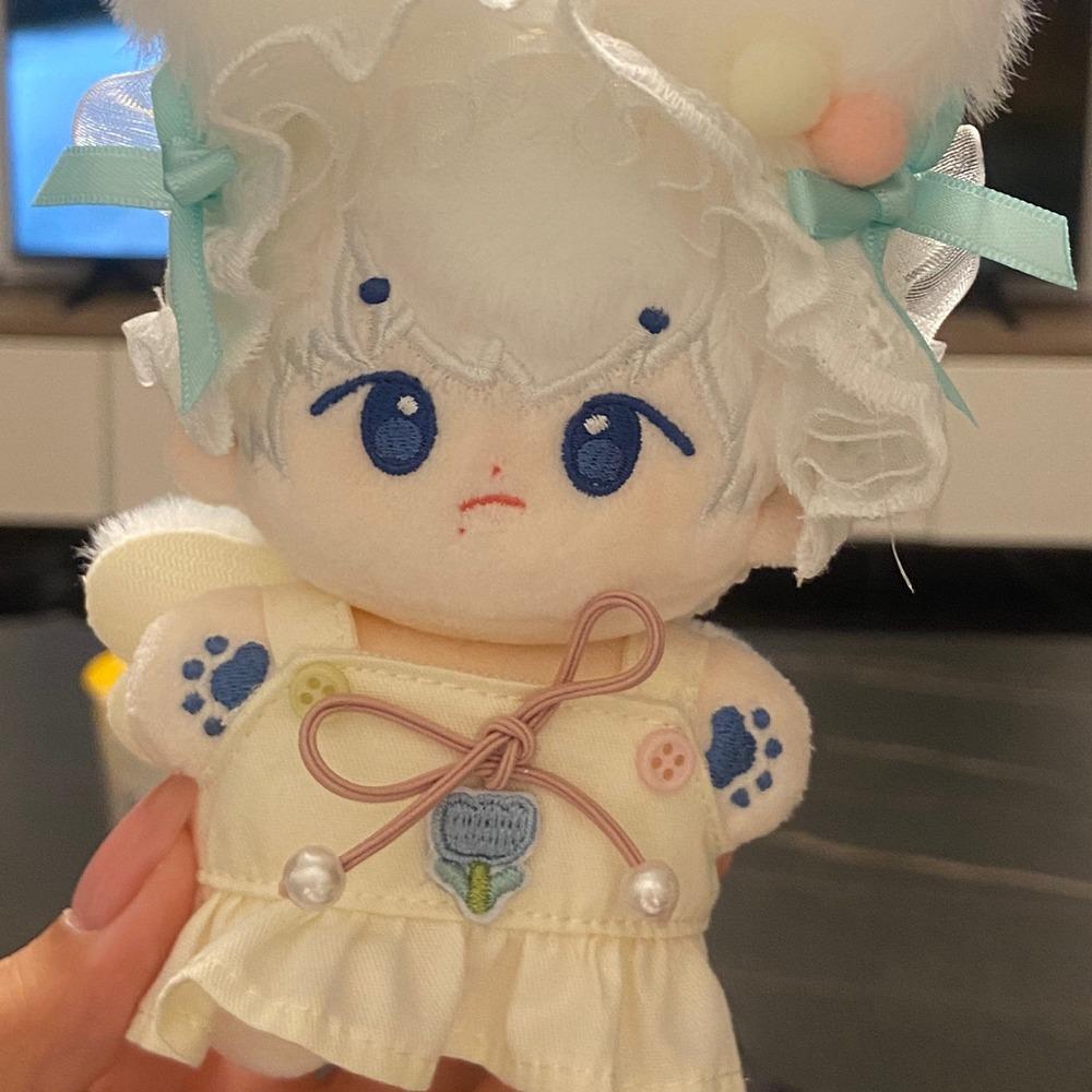 

1 set Rabbit Ear Headband Cotton Doll Clothes Suit Plush Doll Clothes Children s Gift