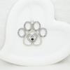 Custom Christmas Tree Ornament & Projection Necklace for Pets - Personalized with Your Dog's Paw Print Photo