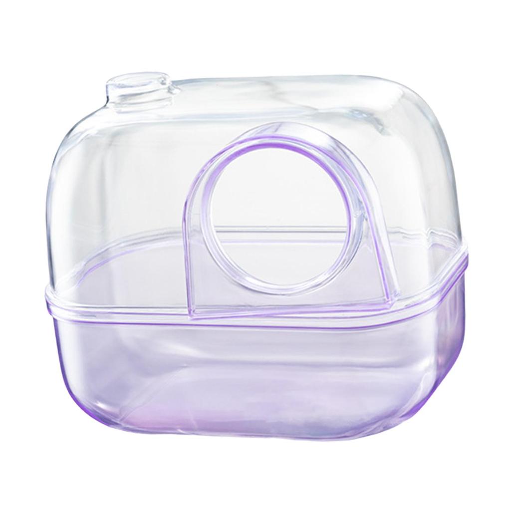 Hamster Sand Bath Toilet Anti Sand Bath Container Gerbil Hedgehog