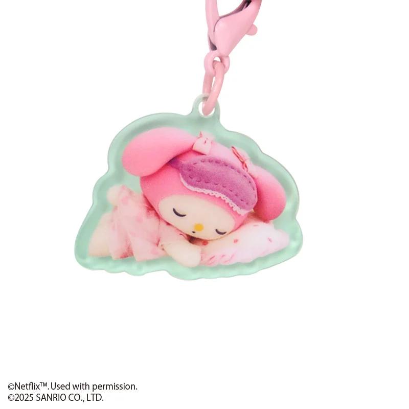 Sanrio My Melody Acrylic Key Chain ( Netflix Original Anime My Melody & Kuromi )