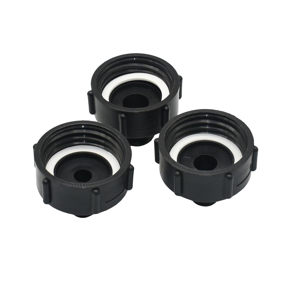 IBC Tank Adapter S60 X 1/2" 3/4' 1" 1.5 2" 63/75/80/100mm Thread Connector Ton Barrel Connect 1000 Liter IBC Tank Fitting