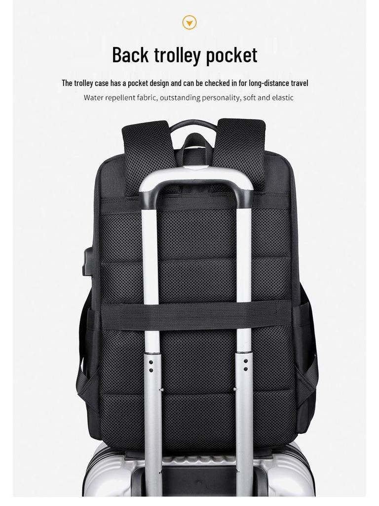 Customizable Double Shoulder Laptop Backpack - Quality Multi-Compartment Schoolbag for Students and Commuters