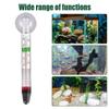 Submersible Glass Aquarium Thermometer with Suction Cup Waterproof Water Thermometer Floating Fish Tank Thermometer