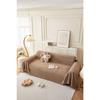 Sofa Cushion  Spring Anti-cat Scratch Universal Sofa Cover Towel Cream Wind Solid Color Sofa Blanket Cover