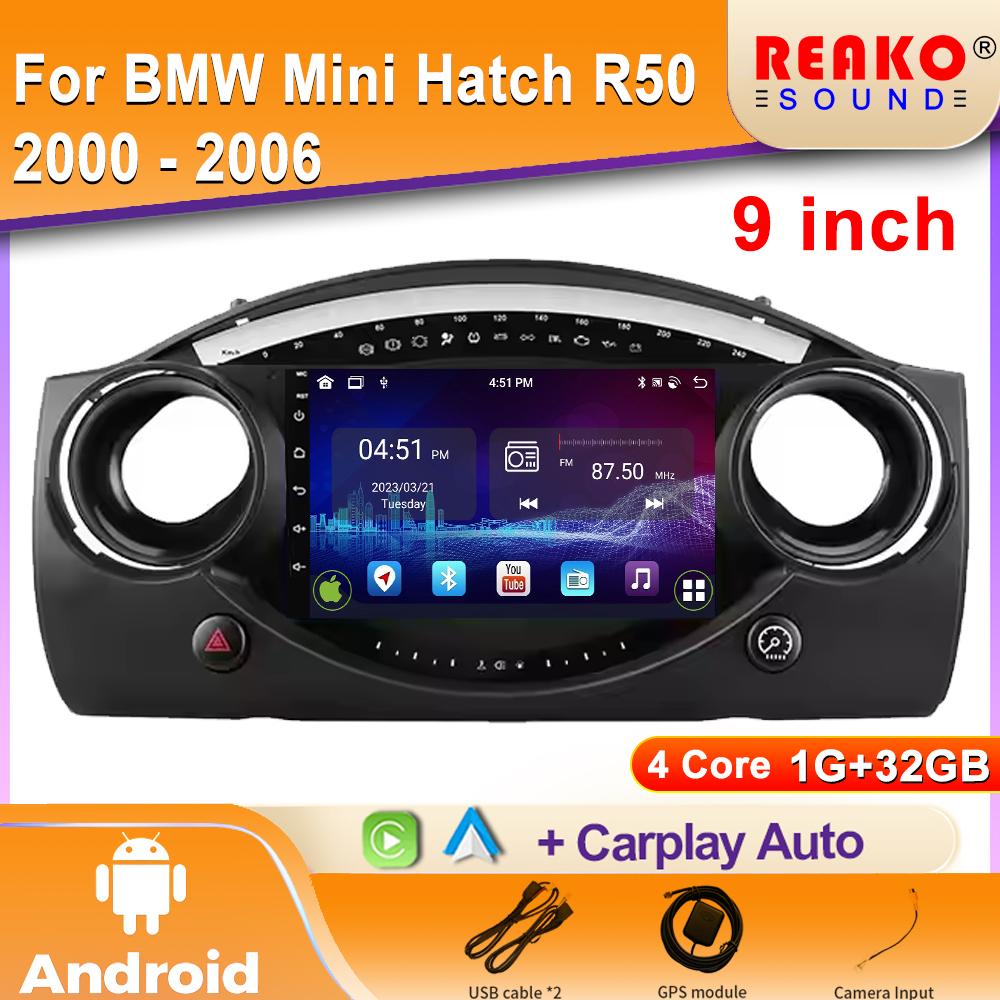 

Автомобильный авто для BMW Mini Hatch R50 2000 - 2006 Android Радио GPS Навигация Мультимедийный Плеер Видео Carplay WIFI BT IPS 2din DVD 4 core 1GB+32GB carplay