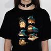 Hedgehog tshirt Women harajuku Y2K funny tshirts girl streetwear designer comic clothing