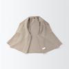 MUJI Hemp Shirt Jacket ACK31A3S Sand Beige Men's Size L