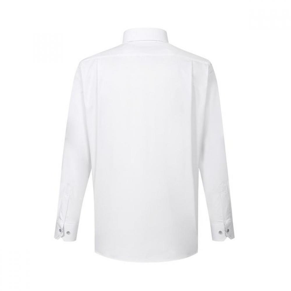 DakS Men S Stretch Solid Long Sleeve Shirt