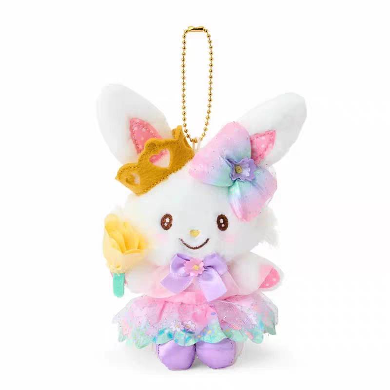 Sanrio Usahana Cogimyun Kirimichan Flower Bloom Fairy Wand Crown Bow Plush Toy Pendant Handbag Hang Decoration Christmas Gift