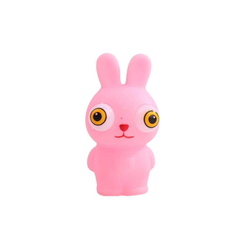 Cartoon Squeezing Eye Blowing Pinching Music Stress Relieving Gaze Release Stress Relieving Doll Toy