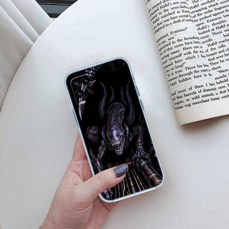Aliens vs Predator Xenomorph Handyhülle für Motorola Moto Edge Plus G200 G23 E13 E15 E20 E30 G62 G71 G72 G75 G24 G15 Power