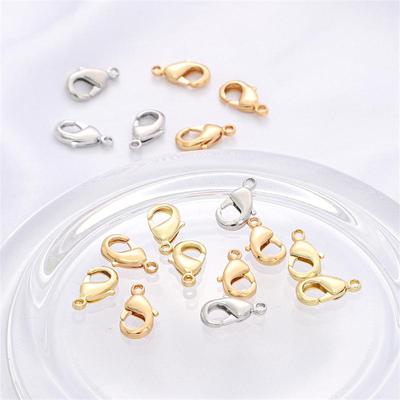 Copper Lobster Buckle Clasp For DIY Necklace Bracelet Jewelry Making Accessories Handmade Supplies