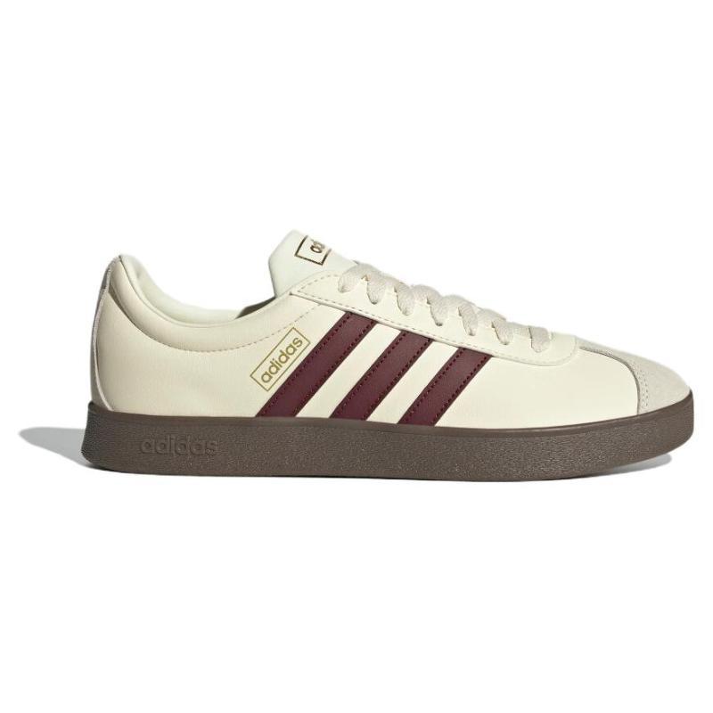 Adidas Vl Court 2.0 'Ivory Shadow Red Gum' Sneakers JH5062