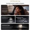 SANAG ANC Clip Wireless Earbuds with AI Translator