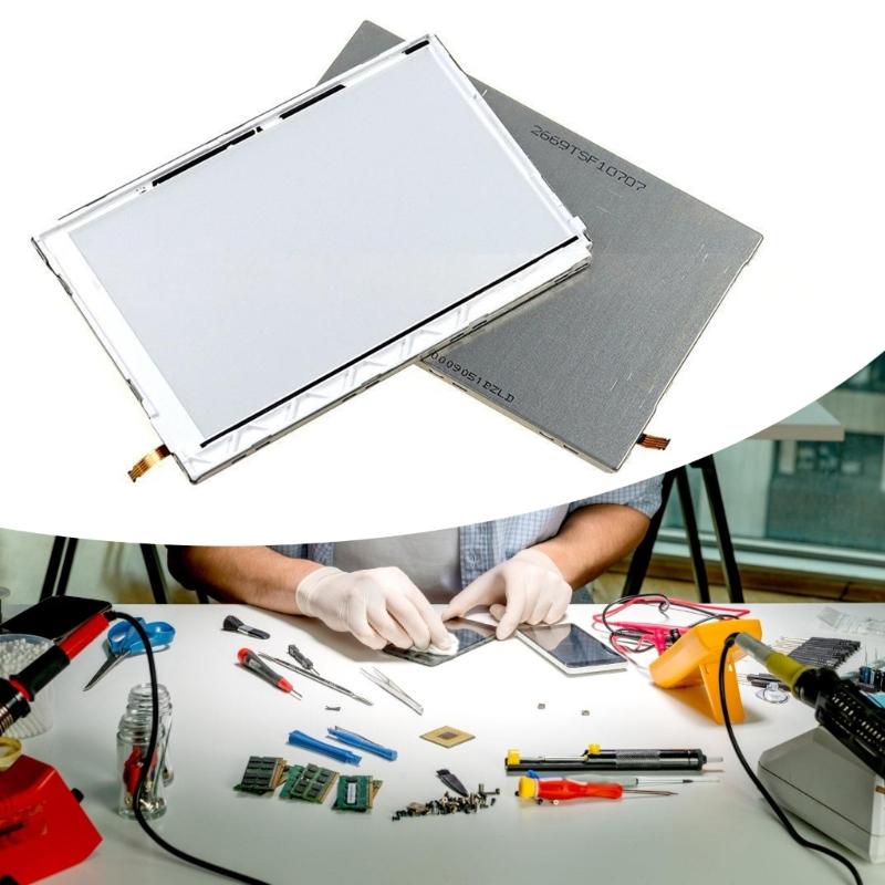 Game Comfort Display Backlight Module For 3DS Upper Lower Screen High Brightness Plastic Construction Gaming Improvement