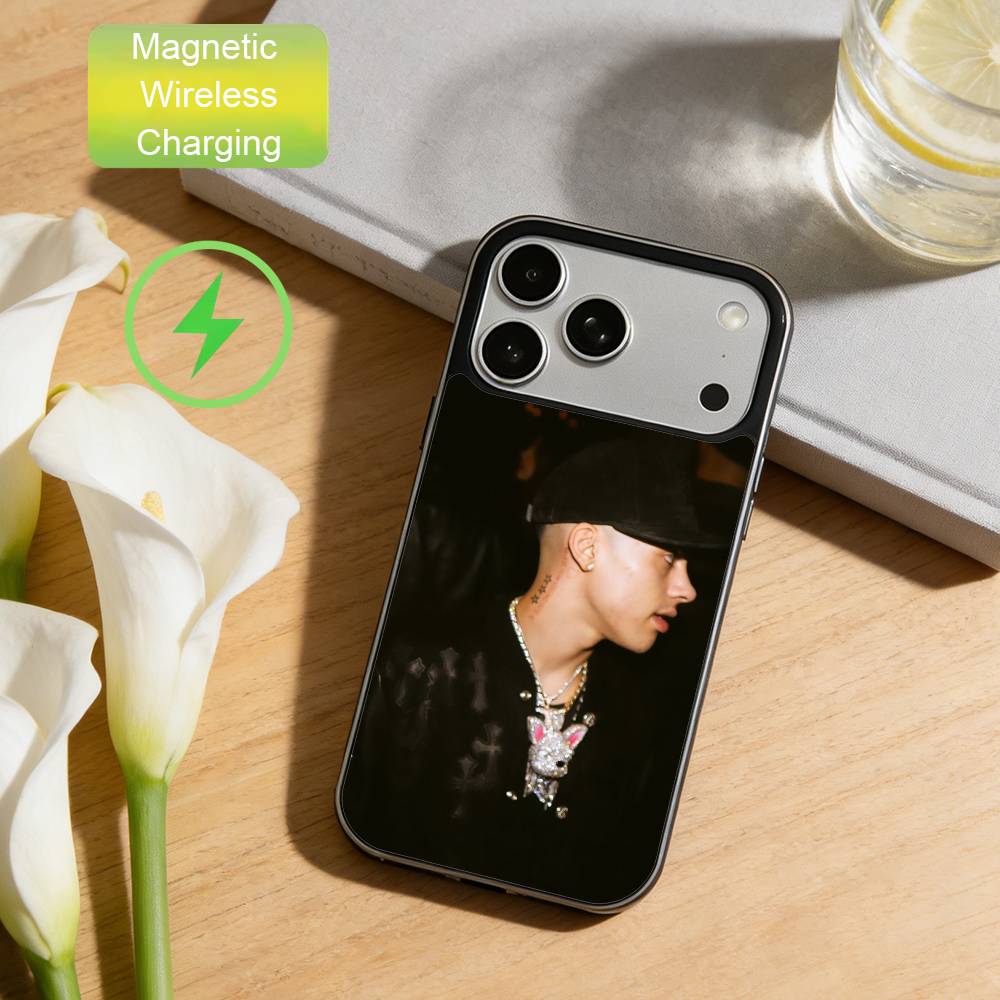 

C-Cris MJ Minimal Cool Phone Case For iPhone17,16,15,14,13,12,11 Plus,For Magnetic Wireless Charge Cover iPhone15
