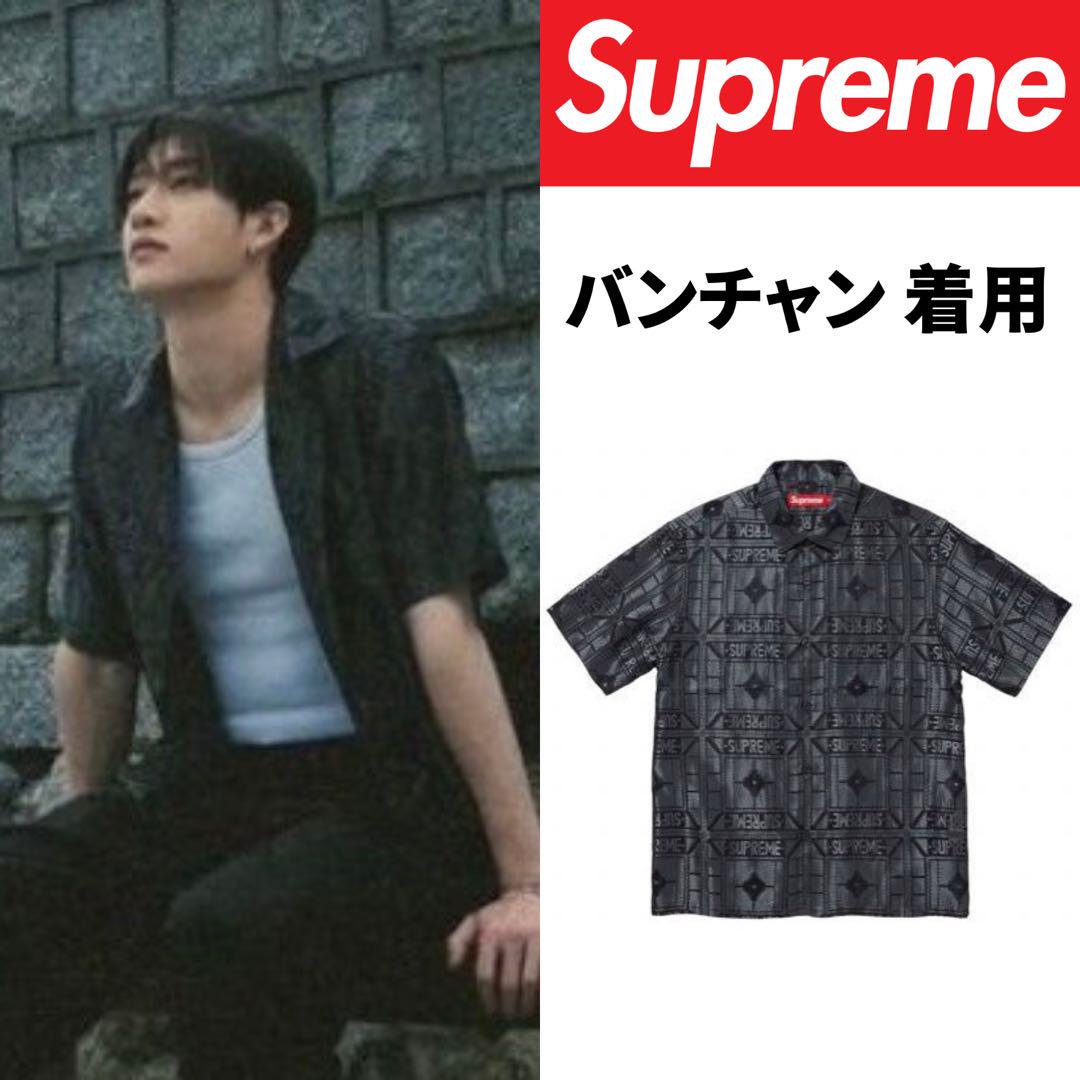 

[USED] Bang Chan wears Supreme 24ss Treasure Guard shirt, size S