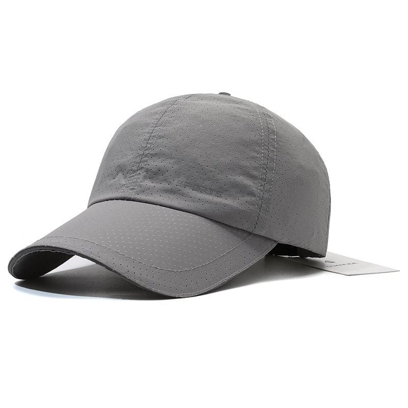 Reflective Perforated Summer Sports Cap - Breathable, Versatile Duckbill Hat