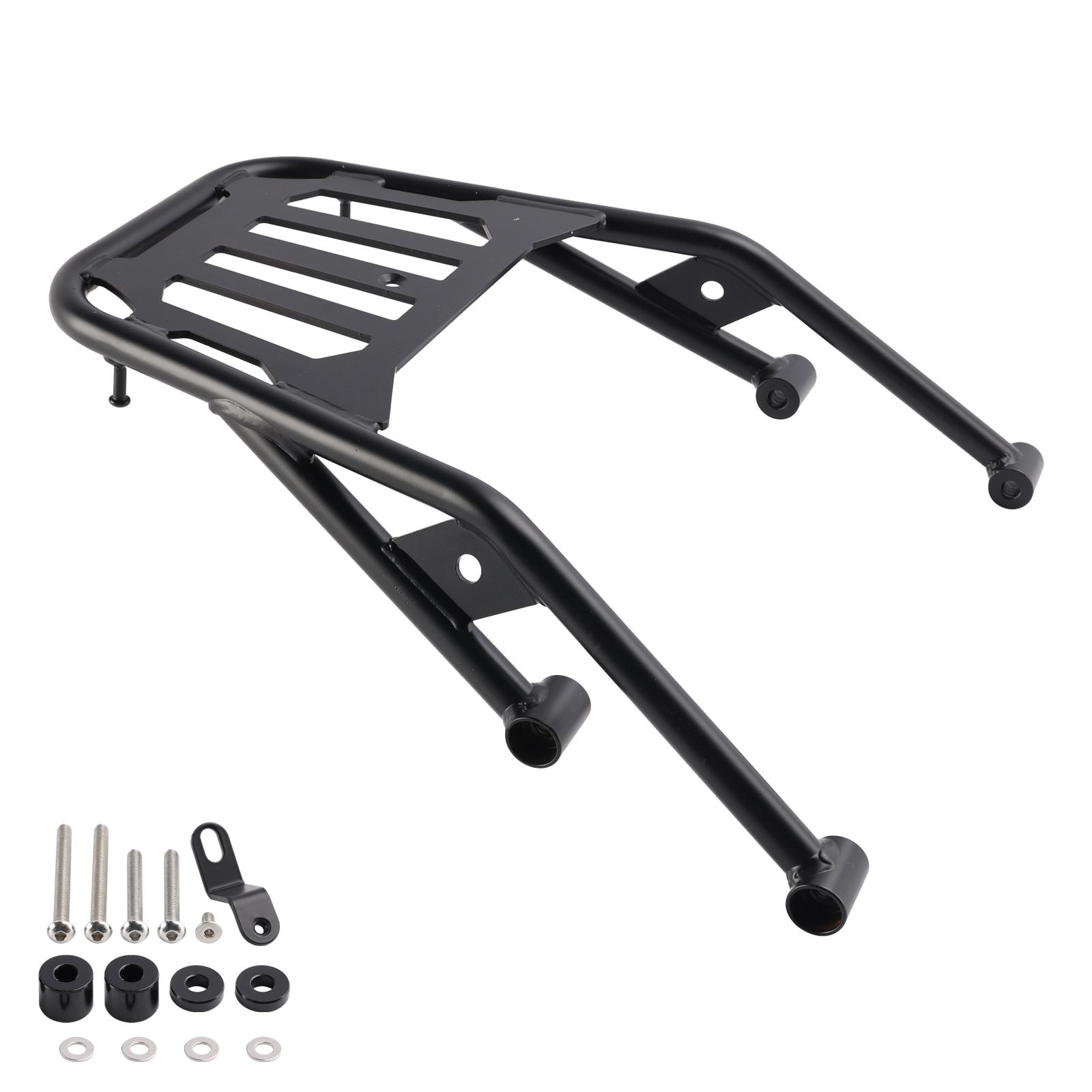 

Черный задний багажник для Kawasaki Eliminator 500 2024 2025