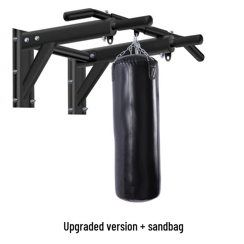 Zhongying Thickened Wall-Mounted Pull-up Bar for Adults, Home Fitness Equipment.